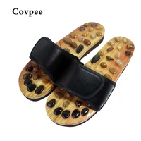 plush winter slippers indoor animal pebbles agate stone jade foot acupoints health massage slippers