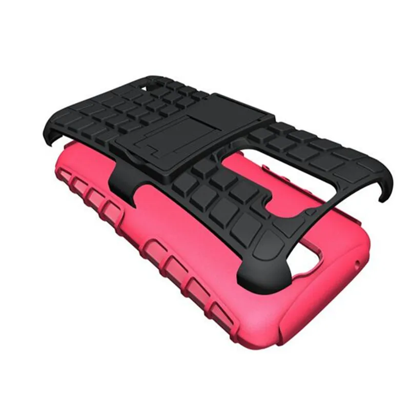Горячая Распродажа чехол для LG K7 K 7 телефона 2in1Dual Layer Kickstand Heavy Duty Armor
