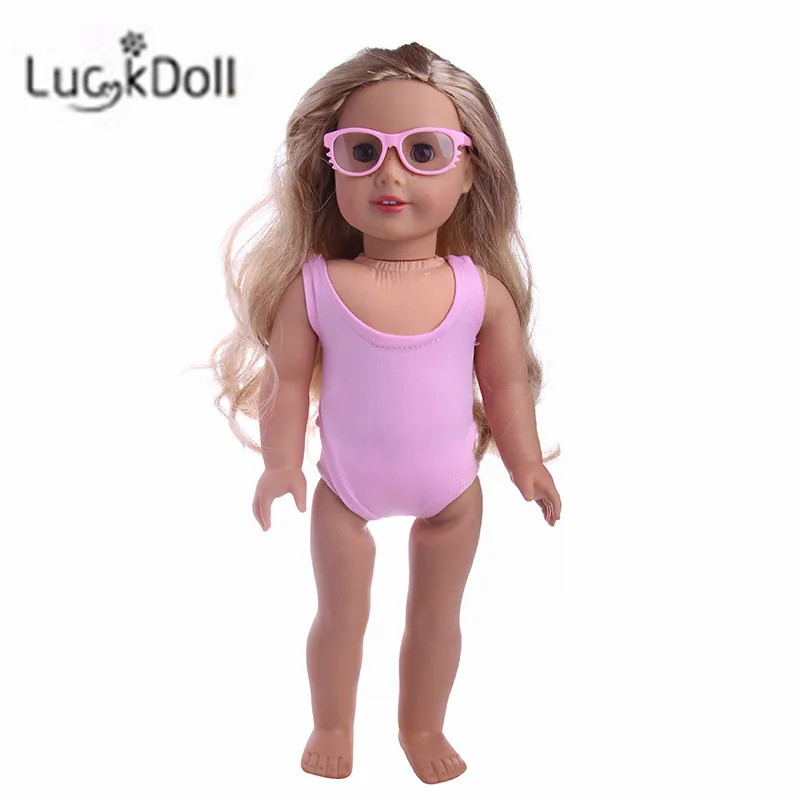 Luckdoll Весна и лето Новые 10 цветов Солнцезащитные очки для 18 дюймов или 43 см кукла аксессуары
