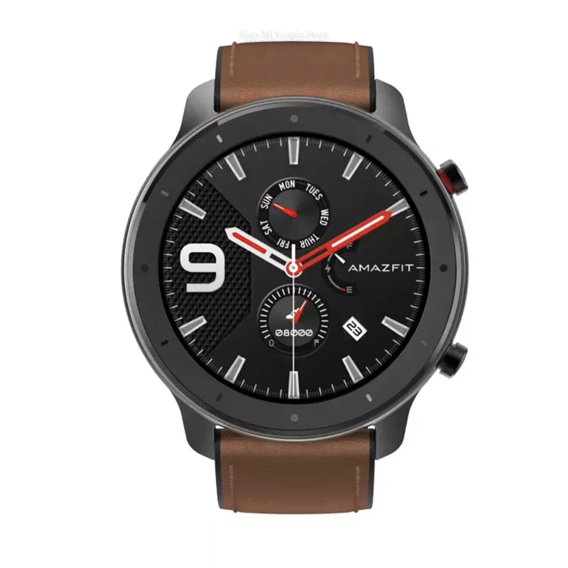 Оригинальные Смарт-часы Xiaomi Mijia Huami Amazfit GTR, спортивные, gps, водонепроницаемые, gps, для плавания, AMOLED экран, умные часы