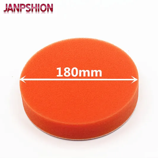 JANPSHION 10 шт 180 мм 7 "плоская губка полная полировка полировальный коврик набор для полировки автомобиля Чистка воском авто краска уход