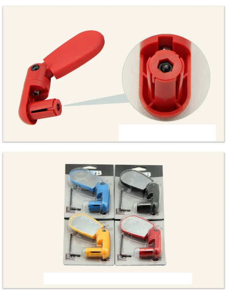 

Mini Bicycle Mirror Bike Rear View Mirror Cycling Handlebar Back Eye Blind Spot Mirror Flexible Safety Rearview Bike Mirrors