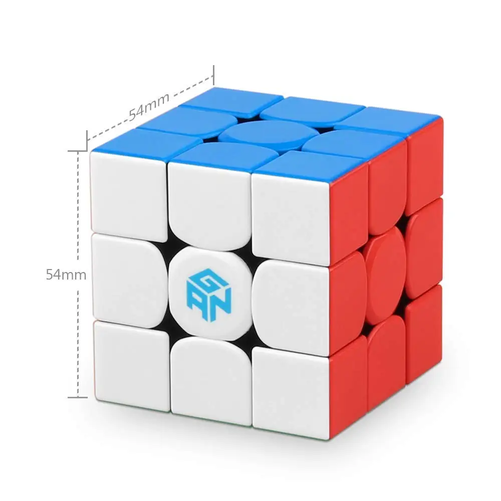 D FantiX Gans 354 м Магнитная Скорость куб Stickerless 3x3 Gan354 волшебный пазл