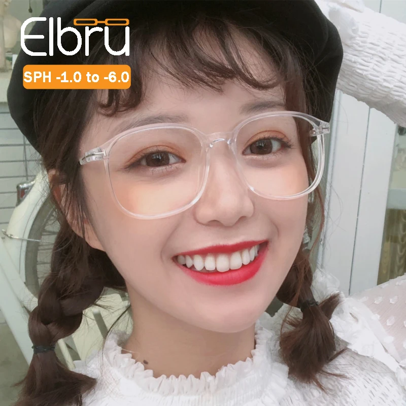 Очки Elbru унисекс с прозрачными линзами для мужчин и женщин аксессуар