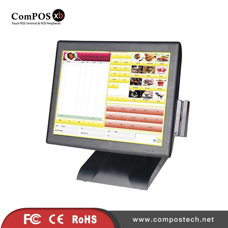 

All in One Touch Screen System 4gb Ram/64gb Ssd/wifi Restaurant/ Retail POS 15 TFT LCD Touch Screen Order System Restaurant