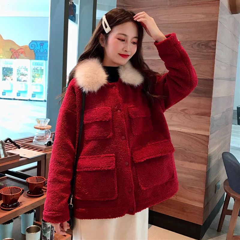 Chaquetas mujer invierno 2018 dames kleding плюс размеры утолщаются хлопок студент одежда Куртка