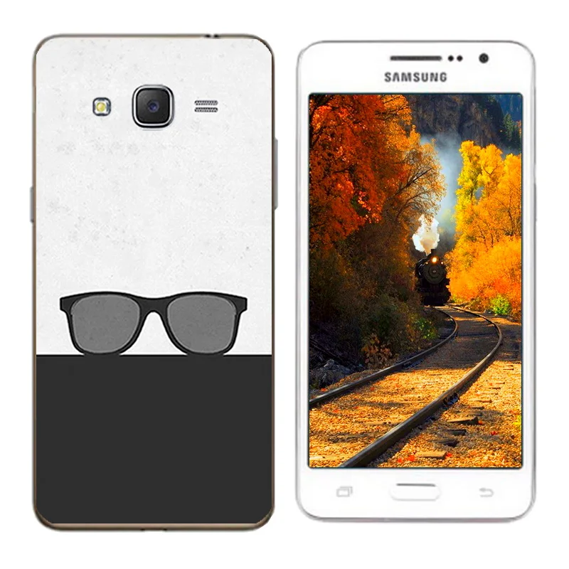 Soft Silicone Phone Case for Samsung G530 Back Cases Girl Cat Printing Grand Prime G531 G531H TPU Cover |