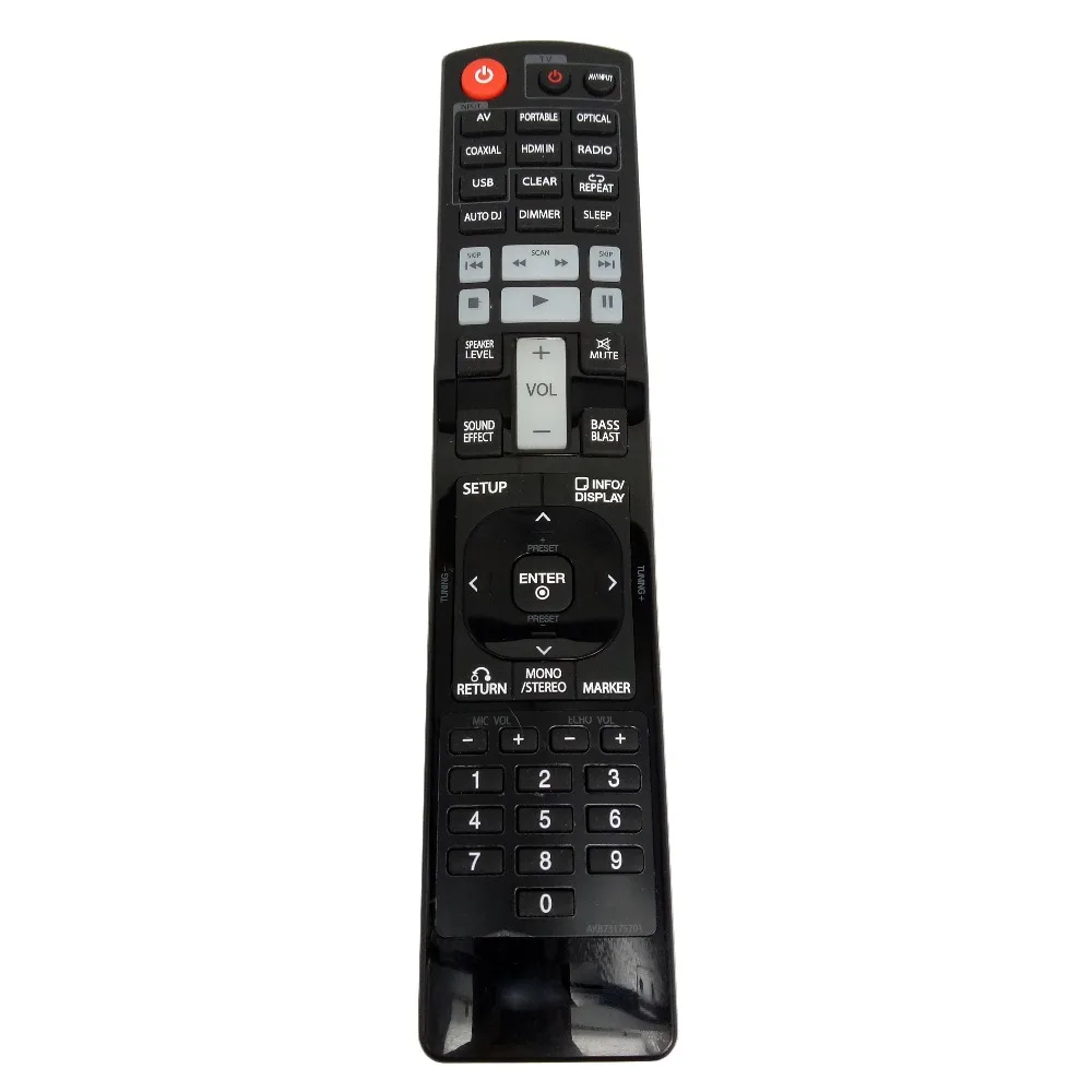Новый оригинальный AKB73175701 для LG AV система дистанционное управление Fernbedienung|remote
