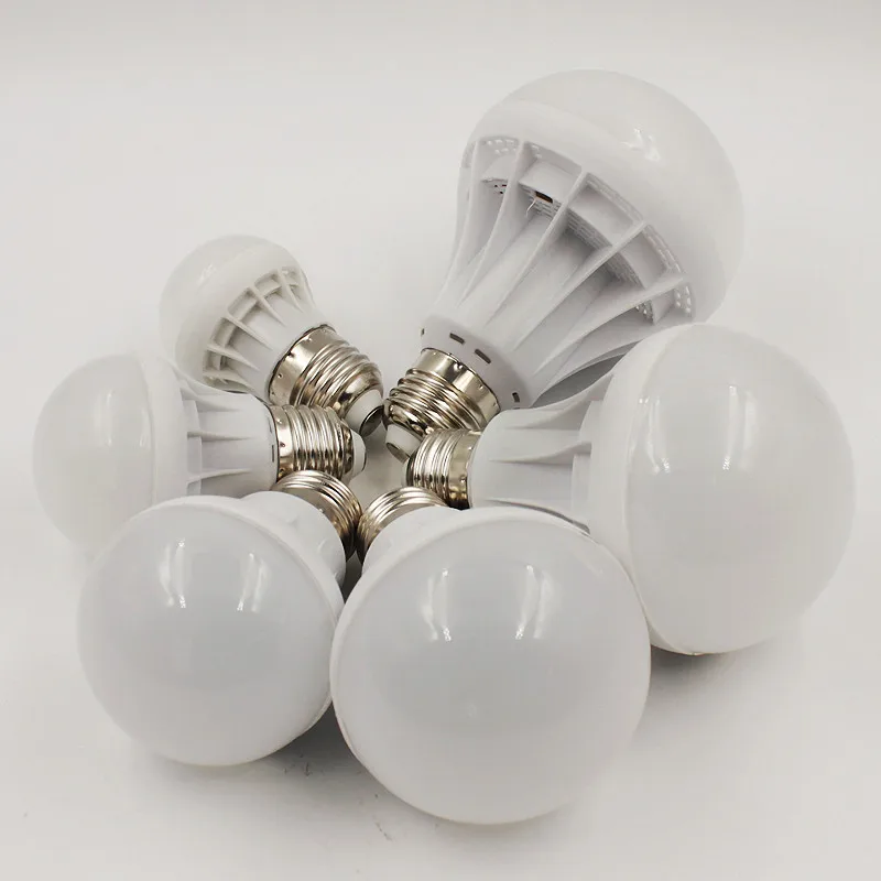 E27 Светодиодный светильник SMD 5730 3 Вт 5 7 9 12 15 20 AC220V холодный теплый белый точечный