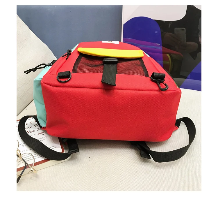 

NEW Fashion Backpack Student Leisure Travel Rucksacks Girls Teenager Cool Contrast Color Preppy Style School Bag shoulder bags