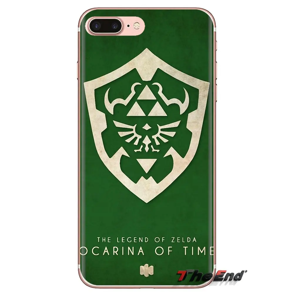 Для Samsung Galaxy S3 S4 S5 Mini S6 S7 Edge S8 S9 S10 Plus Note 3 4 5 8 9 Мягкие прозрачные чехлы Legend of zeldas