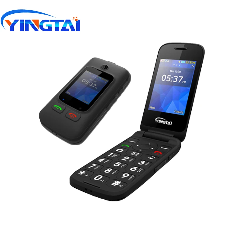 Оригинальный YINGTAI T22 3G MTK6276 GPRS MMS Большой кнопочный телефон для пожилых с двумя SIM