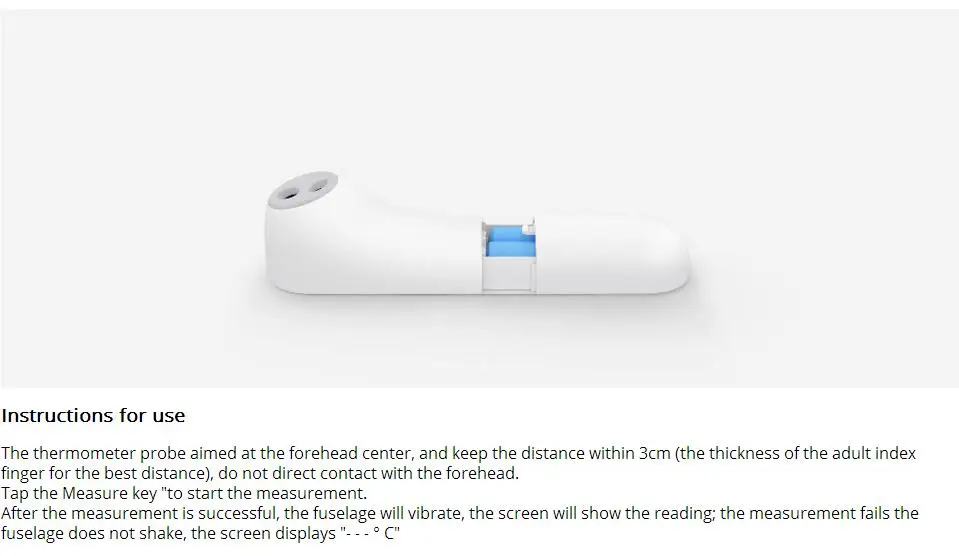 xiaomi mijia светодиодный световой термометр для здоровья светодиодный Бесконтактный цифровой инфракрасный Лоб термометр для детей и взрослых детей