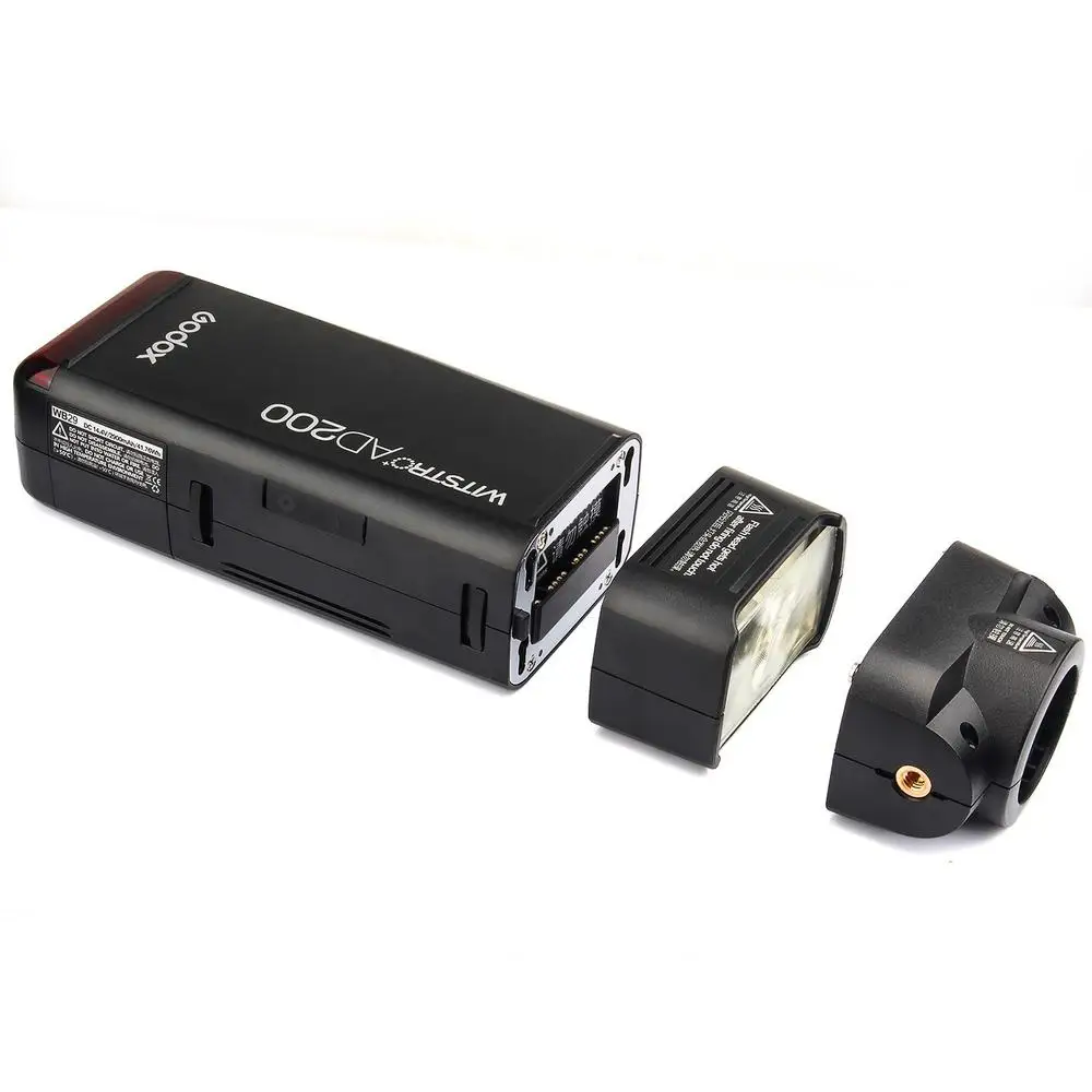 Godox AD200 2.4G Flash 1/8000 with AD-S2 Standard Reflector for Canon Nikon Sony | Электроника