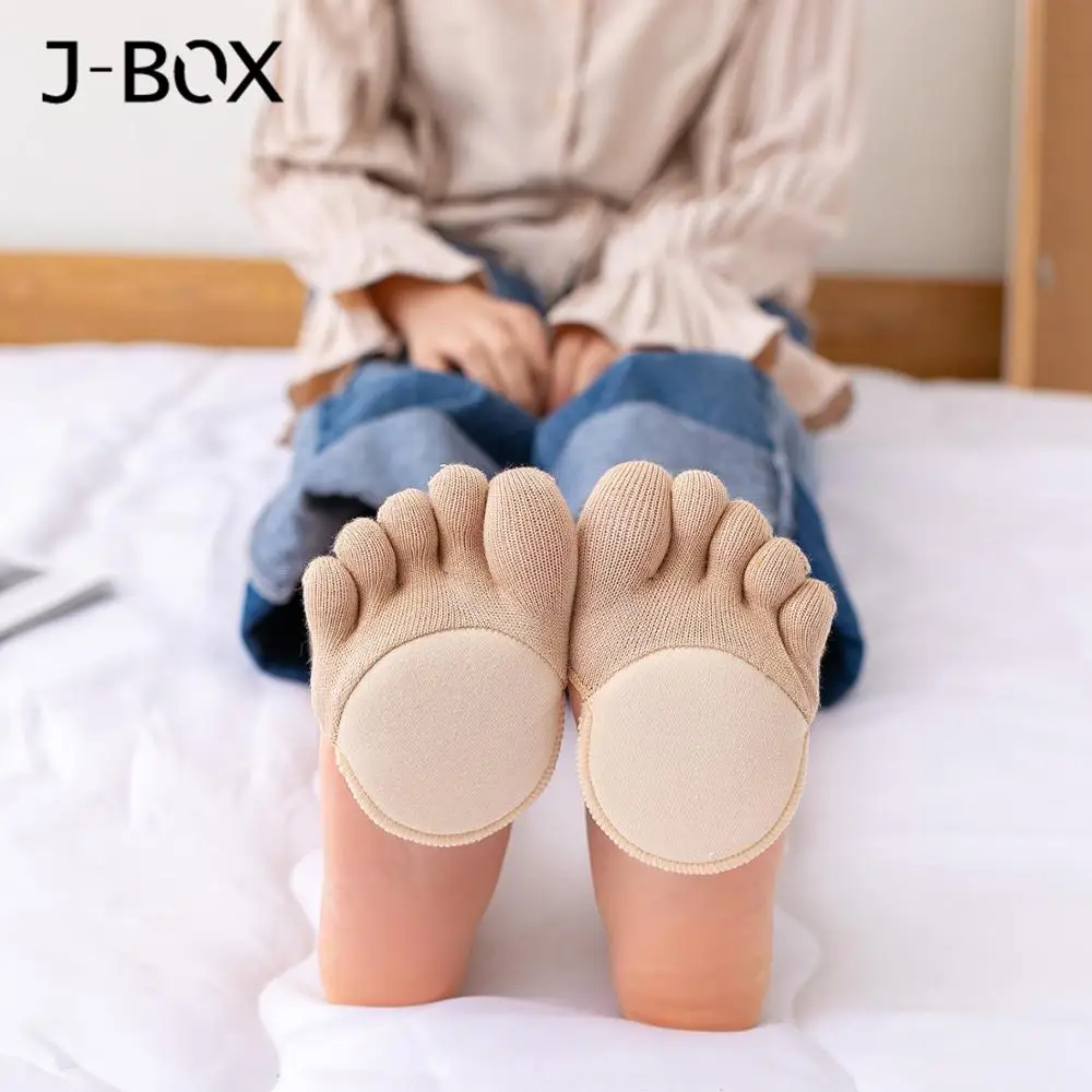 J BOX женские короткие носки башмачки с низким вырезом для девочек полупальмовым