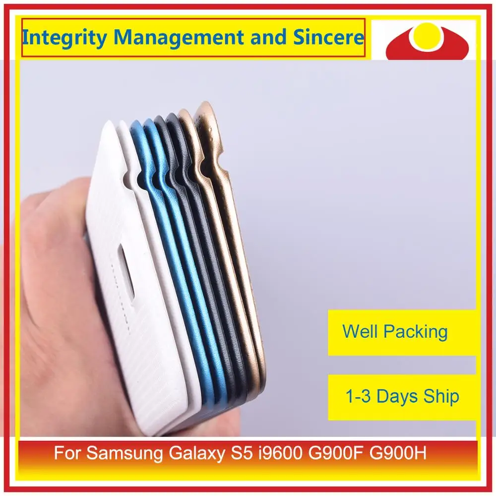 Корпус для Samsung Galaxy S5 i9600 G900F G900H аккумулятор задняя крышка корпус Корпусы и