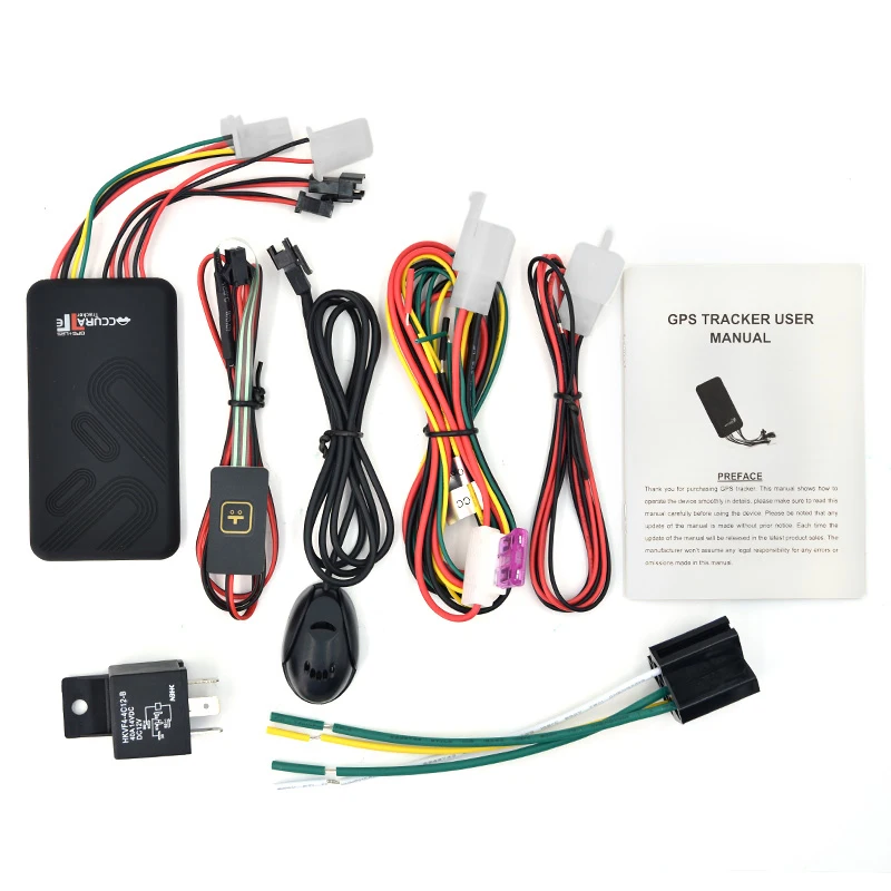 GT06 GPS tracker LBS car locator remote control cut off power/fuel alarm tracking monitor with microphone dropshipping | Автомобили и