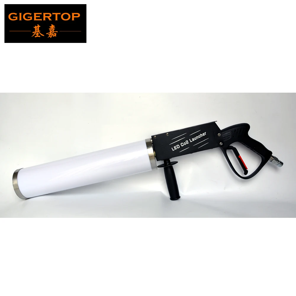 TP-T04 New Advanced Led CO2 Jet Machine DMX With 4Meter Hose Stage Gun RGB Color DJ Equipment Hi-Quality | Лампы и освещение