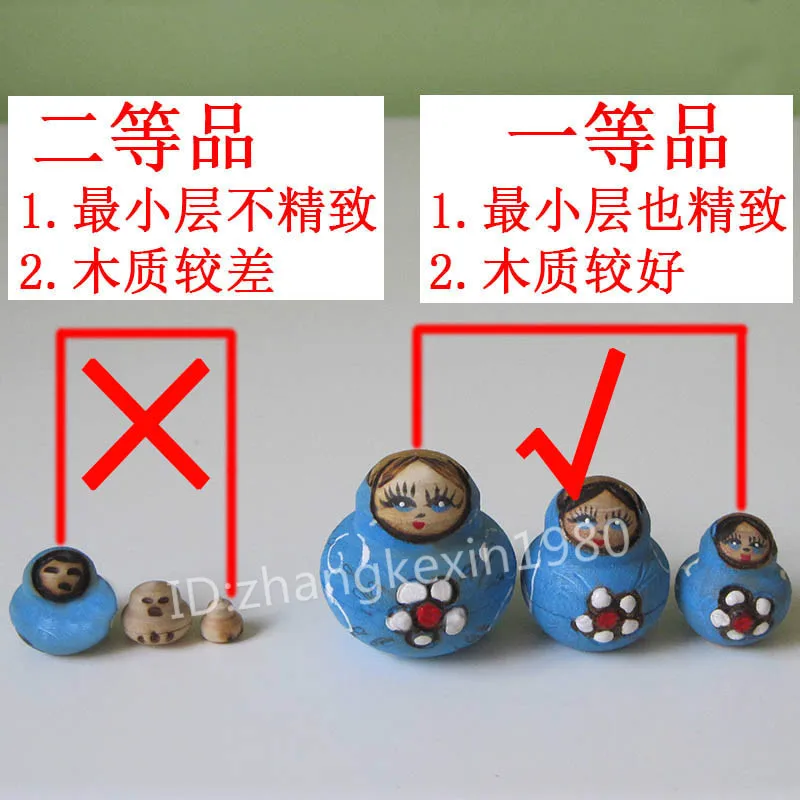 Матрешка кукла снег маленькая ручная работа русские куклы импортные настоящие 10