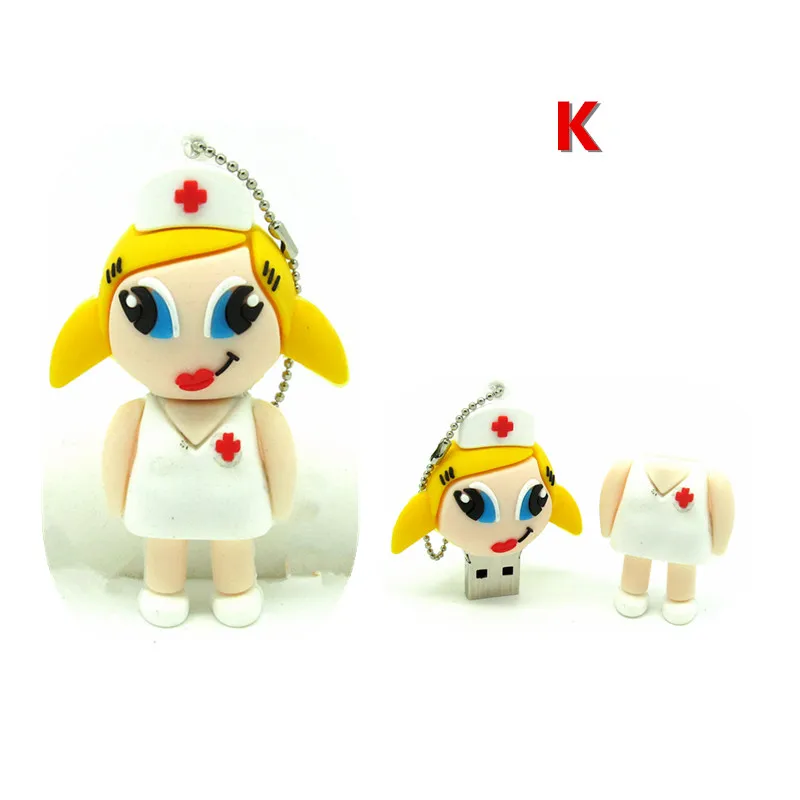 Флэш-накопитель серии Funny girl & boy usb карта памяти для большого пальца