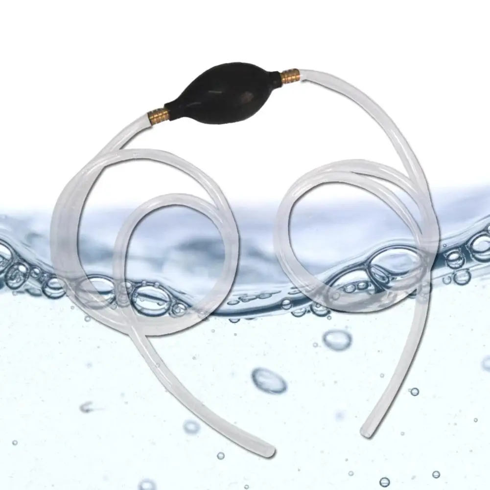 Fuel Primer Hand Manual Siphon Pump Gas Petrol Diesel Liquid Water Transfer Hose For Car Truck Motorcycle Home Aquarium |