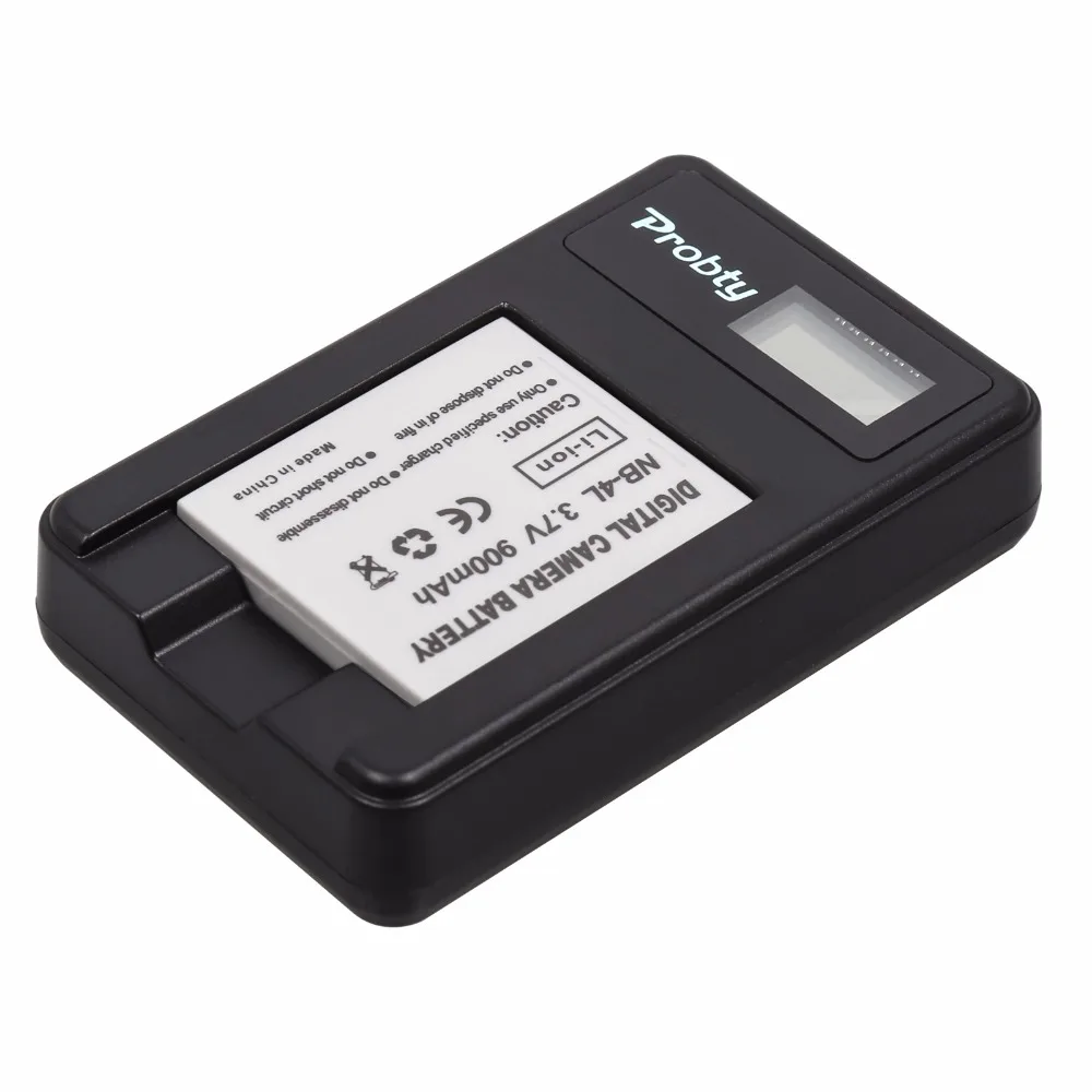 Фото Зарядное устройство USB Probty NB-4L NB 4L NB4L для Canon ELPH 100 HS 310 HS 300HS 330HS Powershot SD1400 IS SD750 SD1000 SD600 SD1100 №5