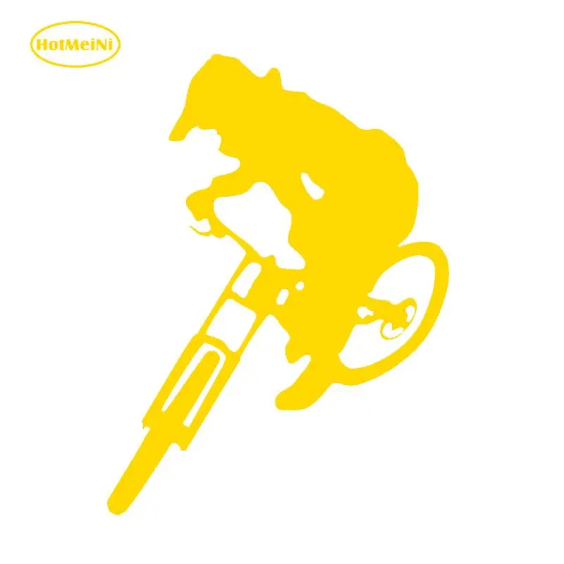 Hotmeini автомобиля Стикеры черный/Щепка горные тропы MTB Стикеры наклейка горный велосипед Автомобиль Ван гигантский GT rockshox 15*20 см - Название цвета: Gold