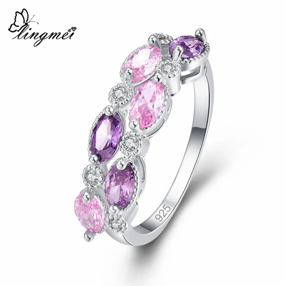 Женское кольцо с фианитом размеры 6 9|ring size|ring size 6fashion rings |
