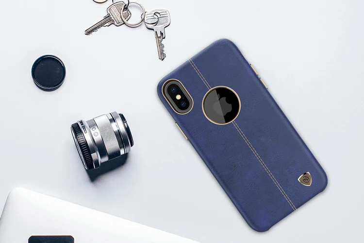 Для iPhone X 10 8 7 6 6s чехол Nillkin Englon Series кожаный чехол для iPhone 8 Plus 7 Plus 6s Plus роскошный чехол-накладка