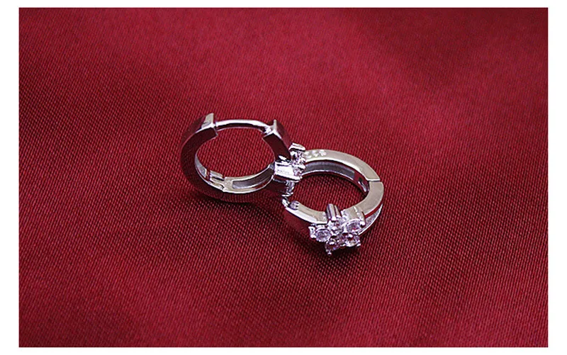 Женские серьги-кольца LUKENI модные серьги из стерлингового серебра 925 пробы с