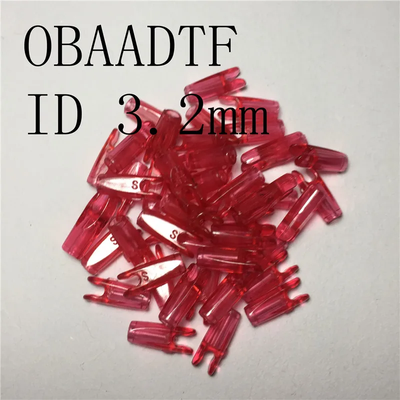 OBAADTF 100 шт./лот конусные стрелы для стрельбы из лука пластиковая верхняя одежда