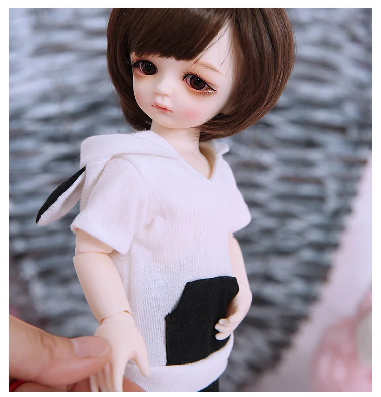 BJD SD кукольная одежда 1/6 одежда для спорта и отдыха черно-белая одежда для Miadoll Yosd Body YF6-129 аксессуары для кукол
