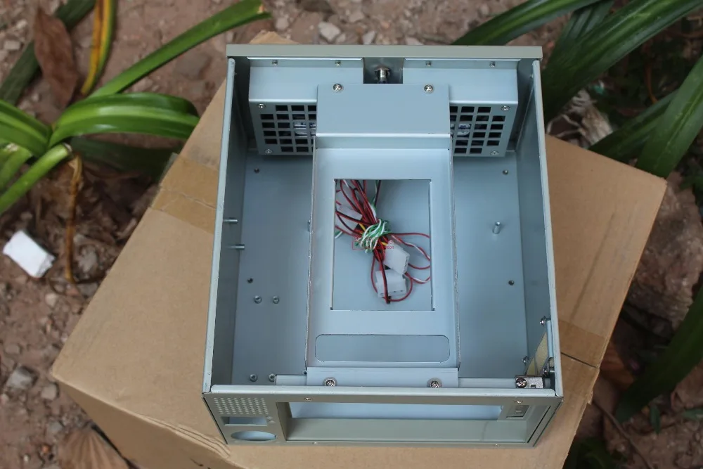 Настенный ITX компьютерный корпус с ЧПУ промышленный маленький 4U измерительный