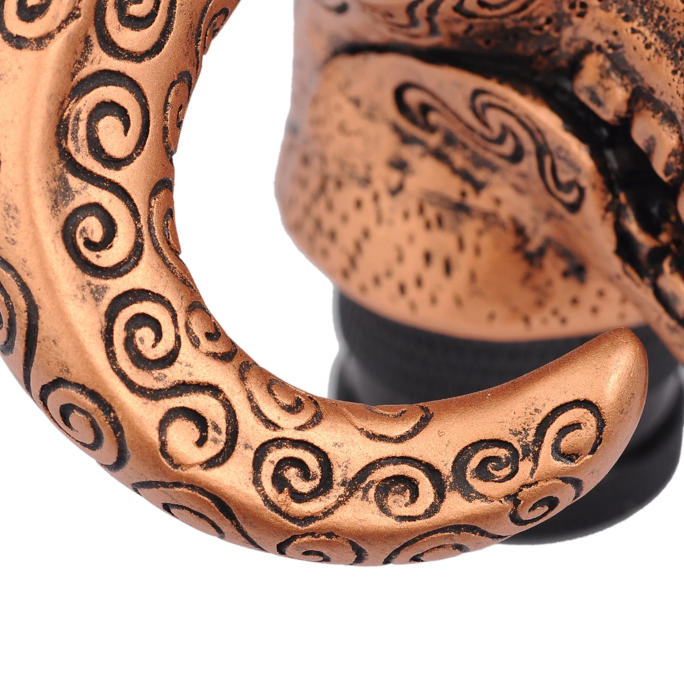 Медная цветная шестеренка ручка переключения овец рога Рычажная рулевого