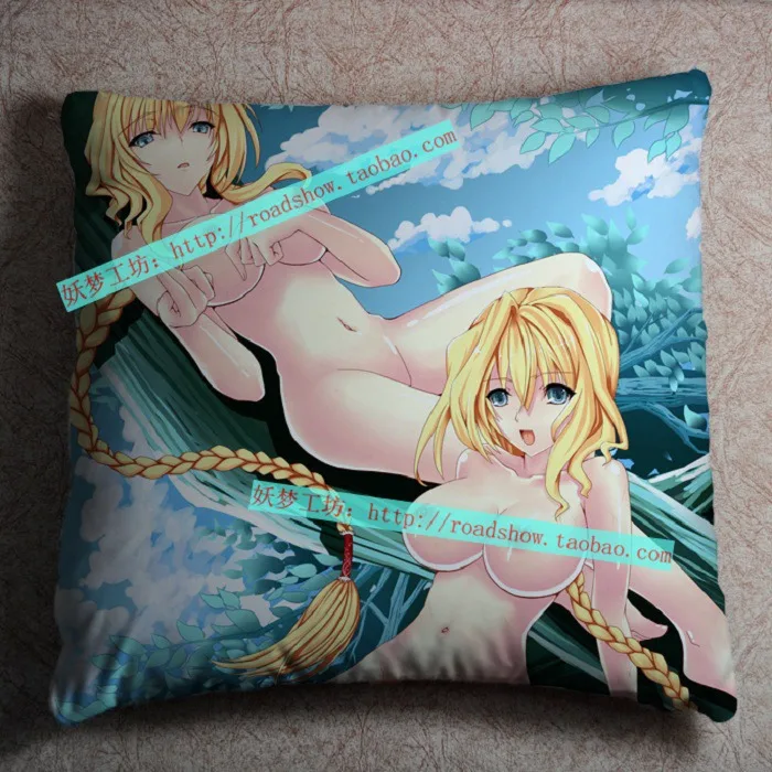 Horizon on the Middle of Nowhere Printing Japan Anime Hugging Dakimakura Cover Square Pillow Case Peach Skin 45*45cm | Дом и сад