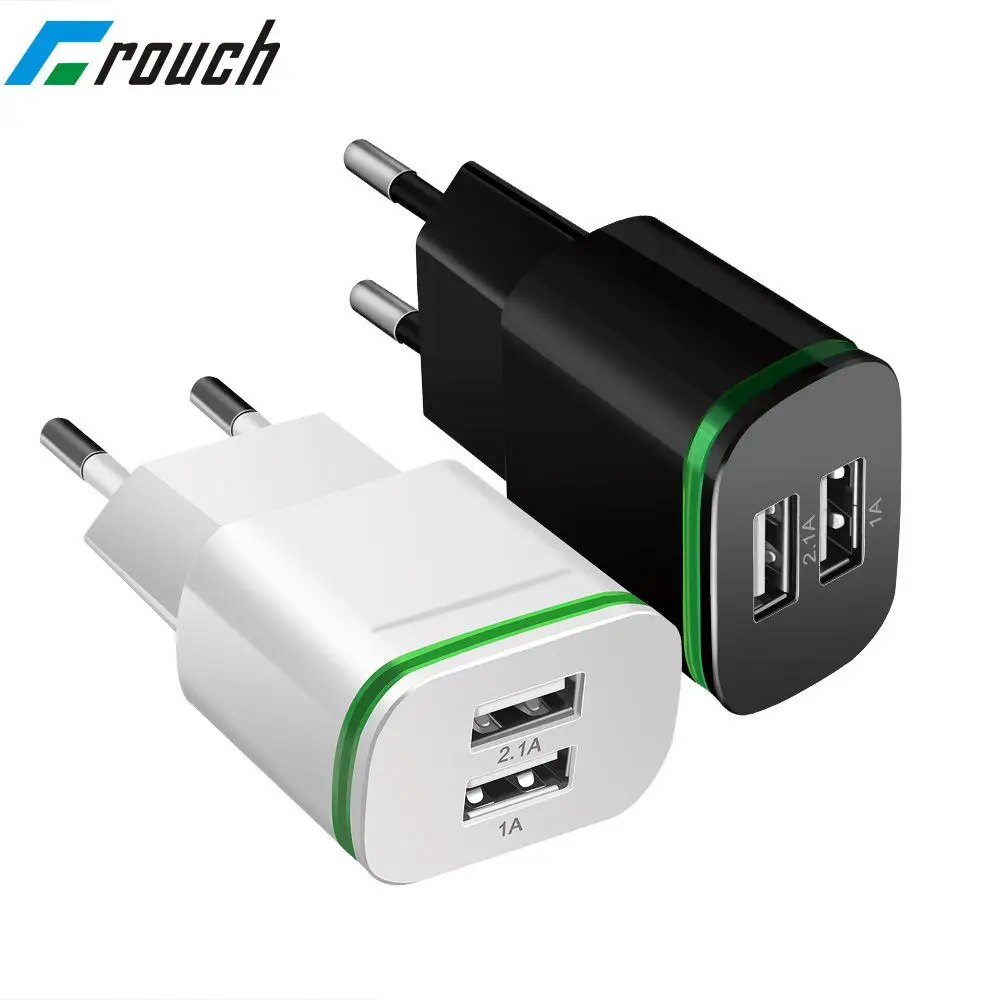 Мобильный телефон зарядное устройство Универсальный двойной USB настенное для