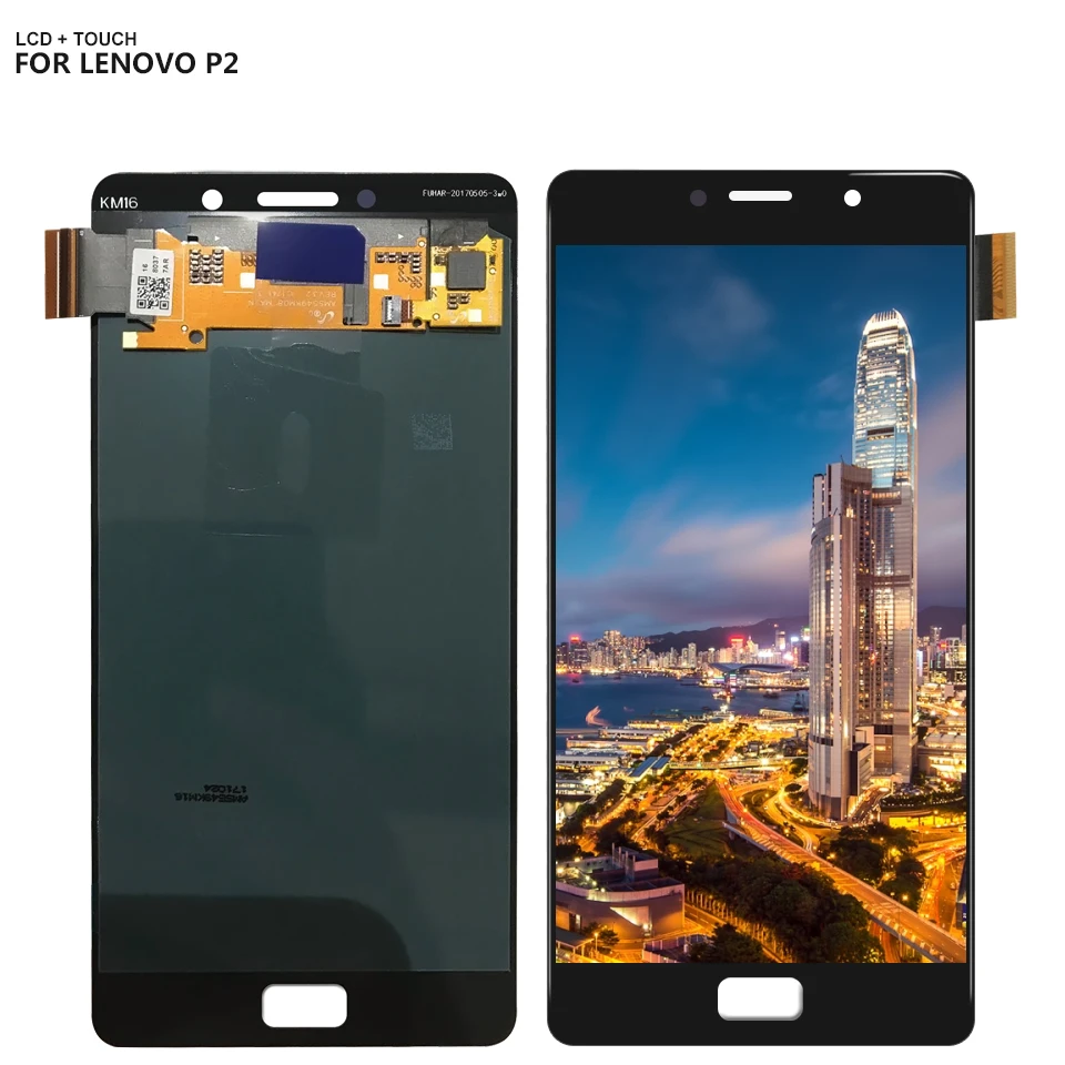 ЖК-дисплей для Lenovo Vibe P2c72 P2a42 P2 с сенсорным экраном 5 дюйма дигитайзер датчик в