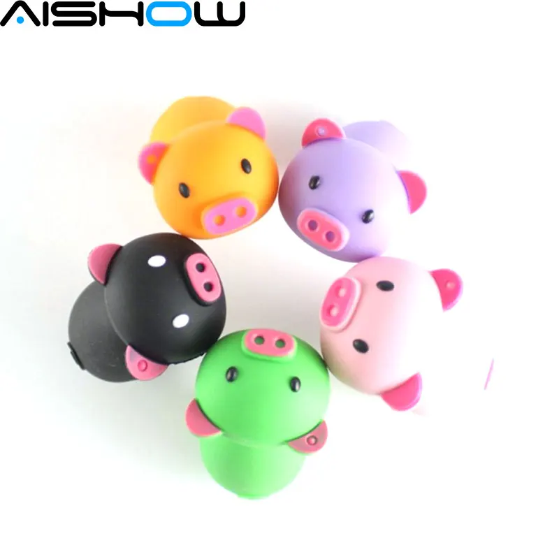 Usb флеш накопитель в виде свиньи 64 ГБ 32 16 8 4 Гб|memory stick|4gb usb flash driveu disk |