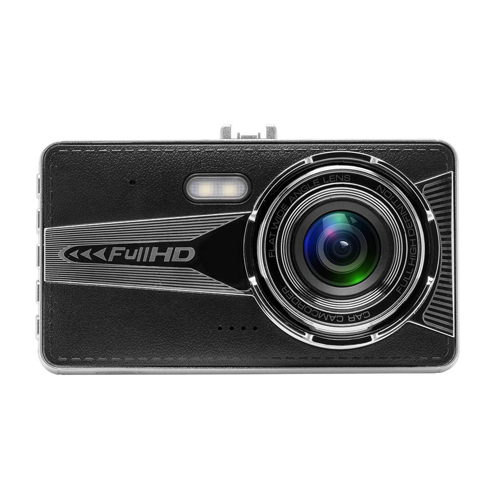 Podofo Автомобильный dvr камера двойной объектив ips 4 &quotFull HD 1080p видео регистратор