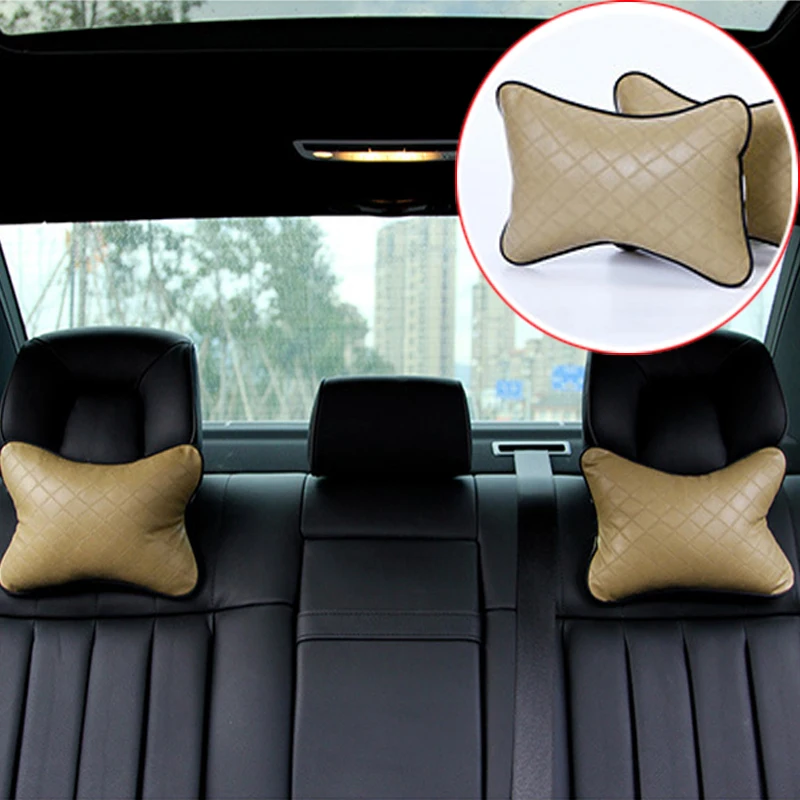 Кожаные автомобильные аксессуары подушка для сиденья шеи Citroen C5 C4 C3 Mini Cooper Opel Astra H