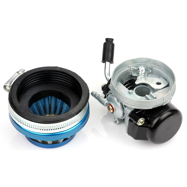 Для 49cc 66cc 70cc 80cc 2 тактный карбюратор воздушный фильтр Carb fit моторизованный