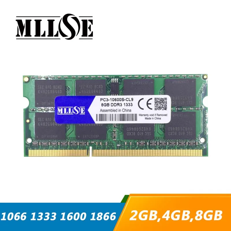 Оперативная память для ноутбука DDR3 4 ГБ 8 ГБ 2 Гб 1066 1333 1600 1866 1066 МГц 1333 МГц DDR3L DDR3 4G 8G Ram, память sdram для ноутбука