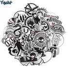 50 шт., водонепроницаемые наклейки-граффити в стиле панк-рок