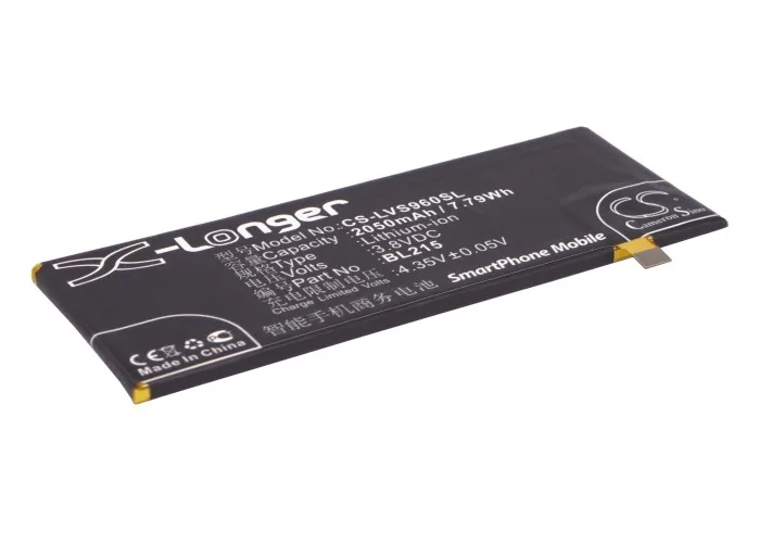 Аккумулятор Cameron Sino BL215 для Lenovo S960 S968T VIBE X 2050 мАч | Мобильные телефоны и аксессуары
