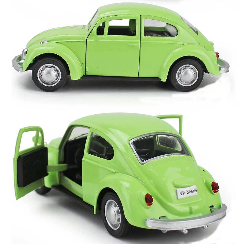 Новинка 1/32 немецкий Volkswagen Vw Classic Beetle Bug литый под давлением металлический