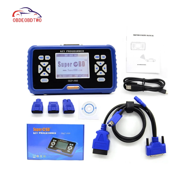 Продвижение SuperOBD SKP 900 OBD2 Ключевые программист V5.0 SKP900 оригинальный Auto Key