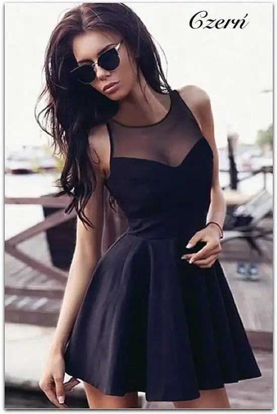 2016 Мода Тонкий Bodycon Платье Женщины Сексуальное Сетка Летнее Без Рукавов Женские