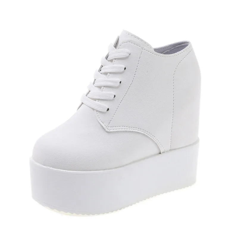 Парусиновая женская обувь на танкетке высоком каблуке и платформе zapatos mujer chaussure