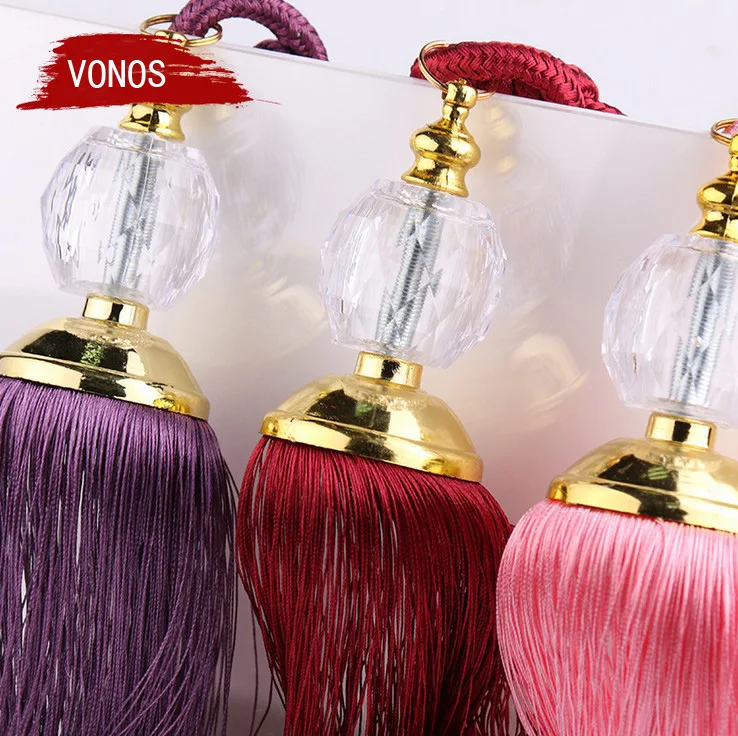 Декоративные аксессуары Tieback шторы с кисточкой кисти для завязок акриловые