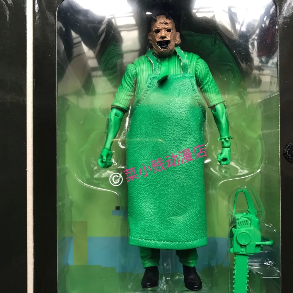Настоящая NECA Техасская бензопила бойня кожа лицо Джессика Белл Модель Кукла экшн